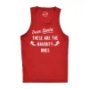 Dear Santa These Are The Naughty Ones Men's Tank Top sold by Crazy Dog T-Shirts