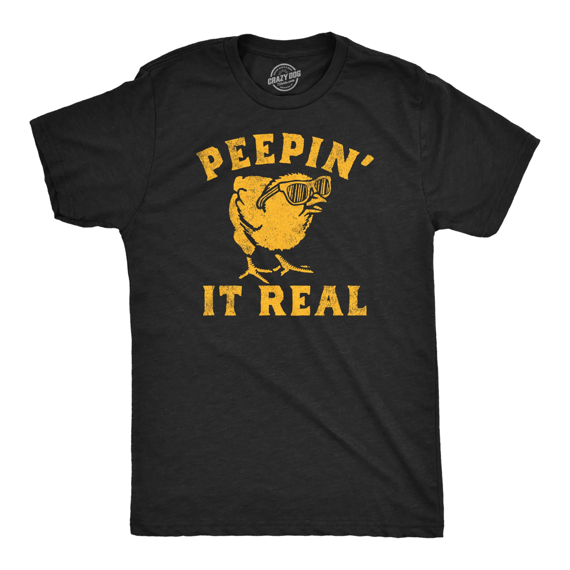 Peepin It Real Men's T Shirt sold by Crazy Dog T-Shirts