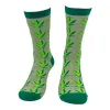 Women's Cannabis Columns Socks sold by Crazy Dog T-Shirts