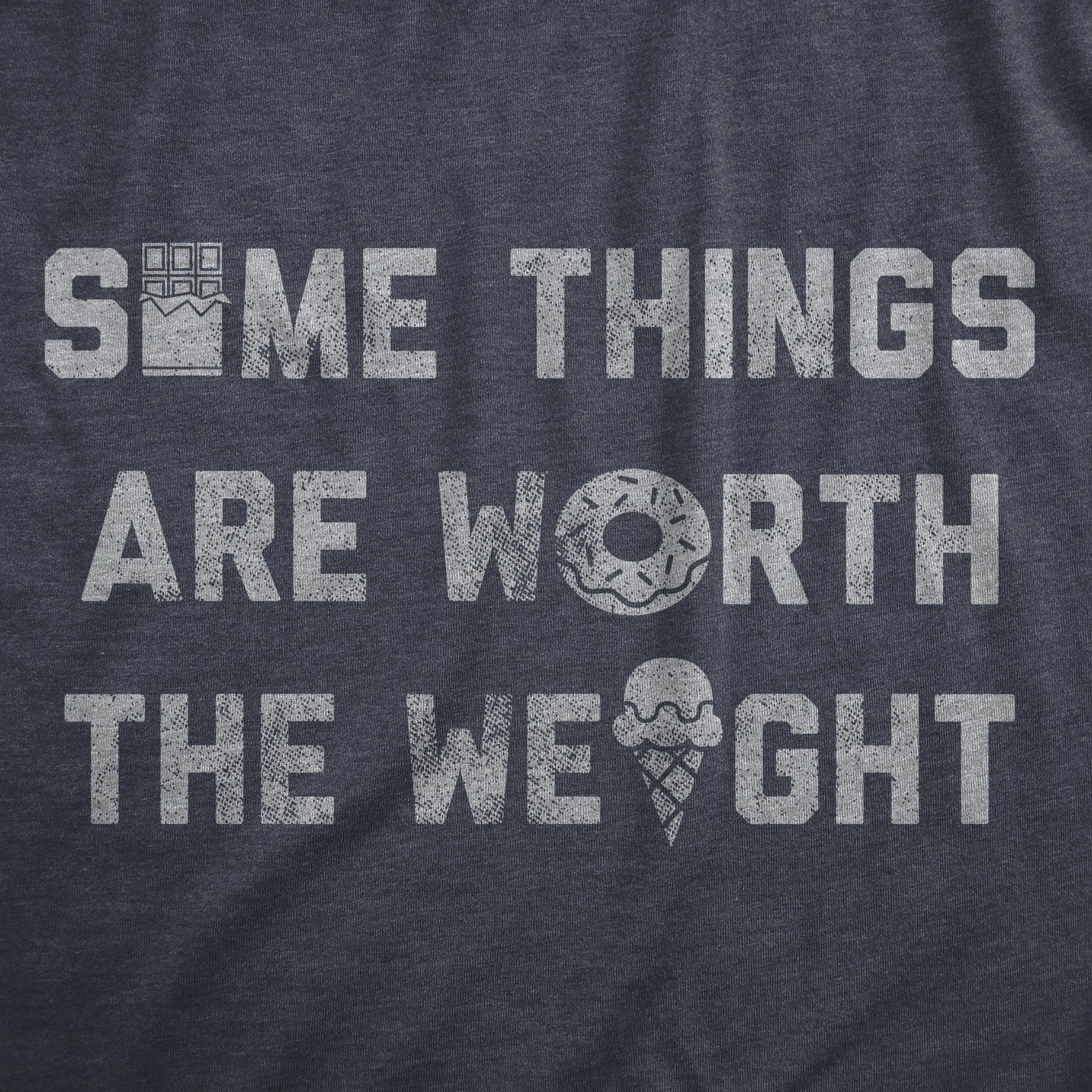 Some Things Are Worth The Weight Men's T Shirt sold by Crazy Dog T-Shirts product image thumbnail 2