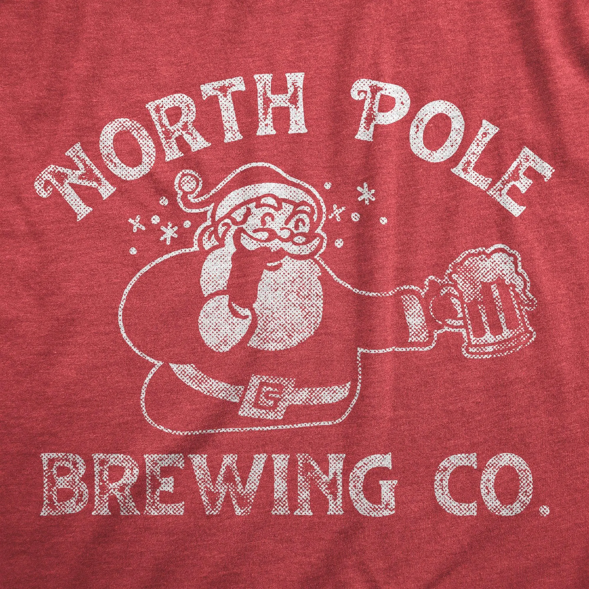 North Pole Brewing Co Men's T Shirt sold by Crazy Dog T-Shirts product image thumbnail 2