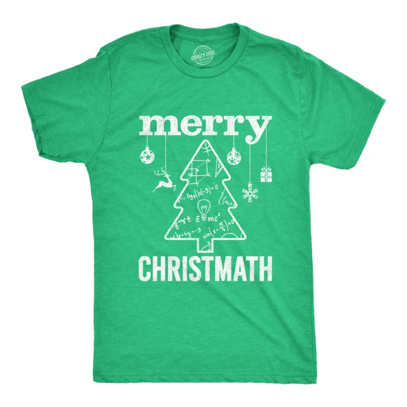 Merry Christmath Men's T Shirt sold by Crazy Dog T-Shirts