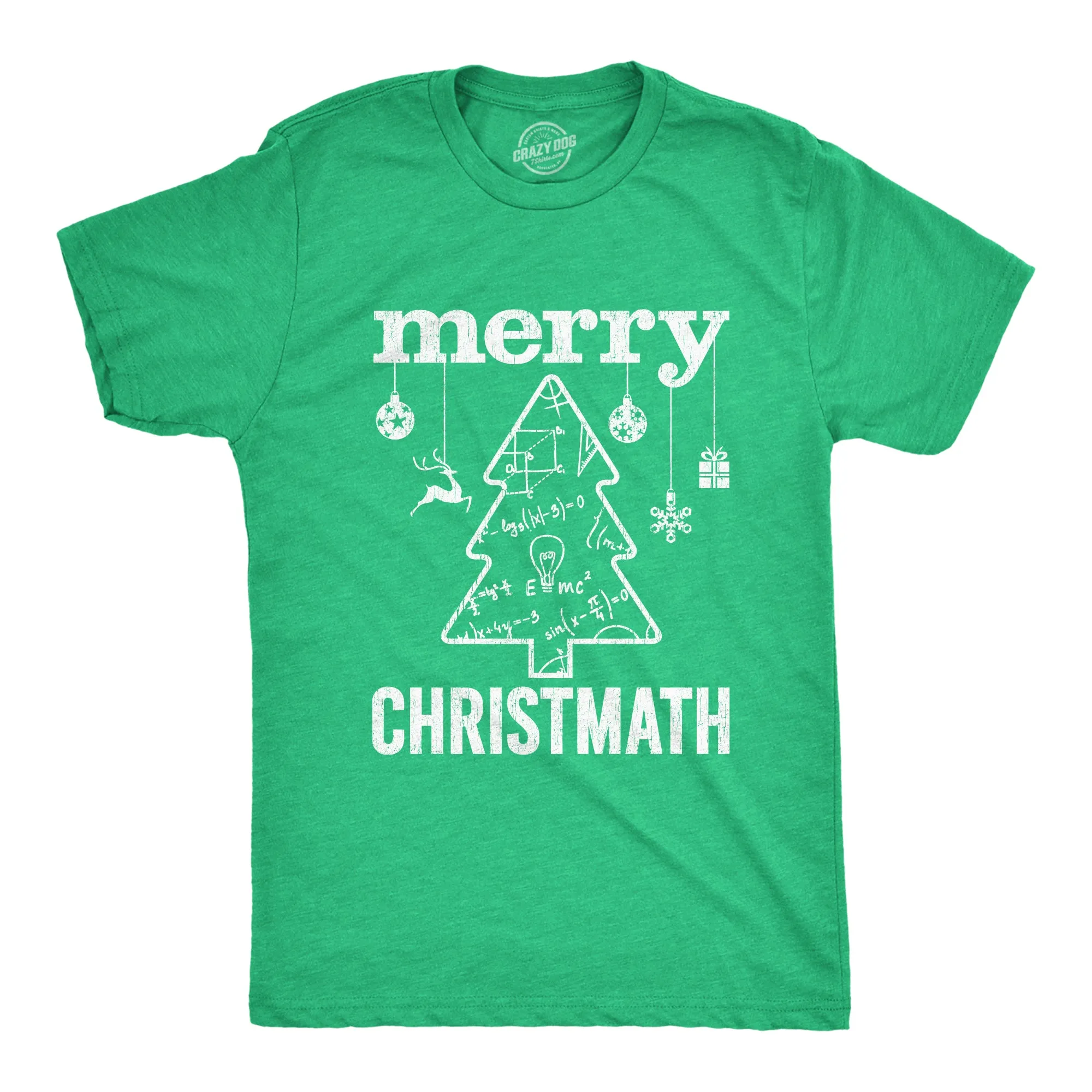 Merry Christmath Men's T Shirt sold by Crazy Dog T-Shirts