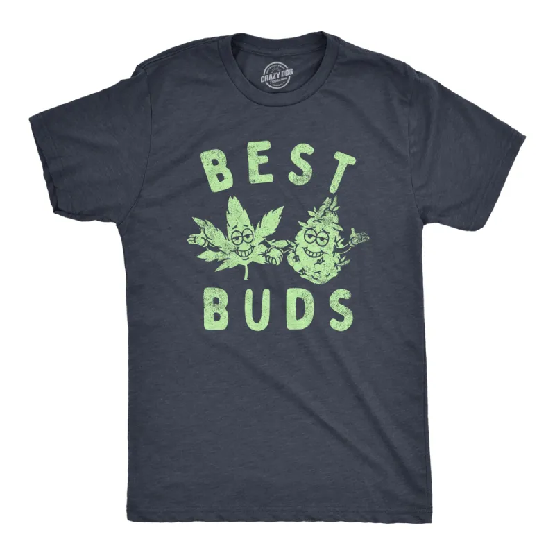 Best Buds Men's T Shirt sold by Crazy Dog T-Shirts