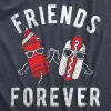 Friends Forever Firecracker Hot Dog Men's T Shirt sold by Crazy Dog T-Shirts