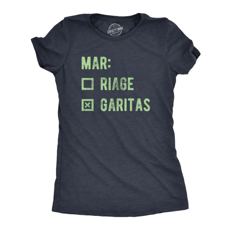 Marriage Margaritas Women's T Shirt sold by Crazy Dog T-Shirts