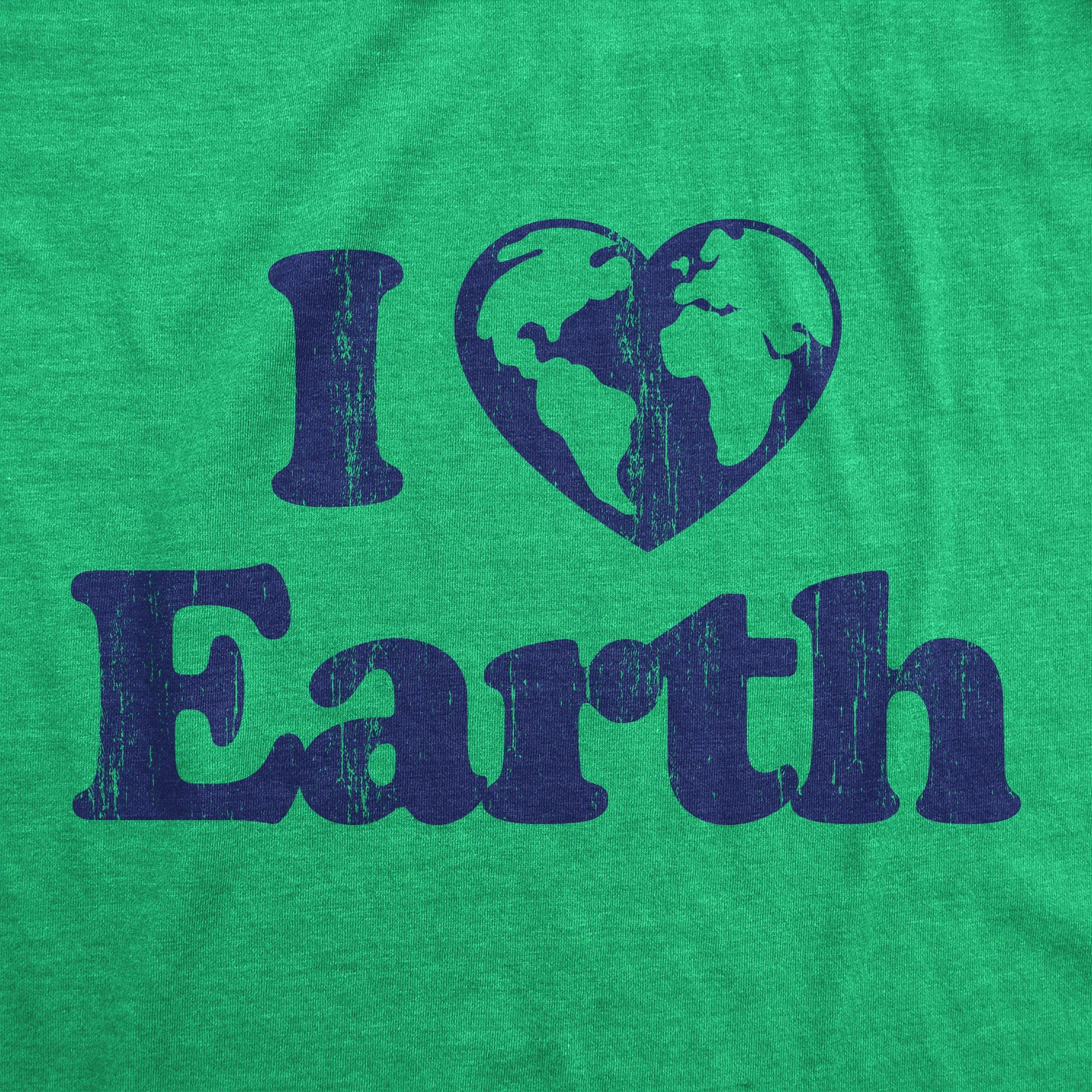 I Heart Earth Men's T Shirt sold by Crazy Dog T-Shirts product image thumbnail 2