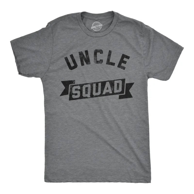 Uncle Squad Men's T Shirt sold by Crazy Dog T-Shirts