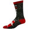 Men's Santa Loves Going Down Socks sold by Crazy Dog T-Shirts
