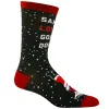 Men's Santa Loves Going Down Socks sold by Crazy Dog T-Shirts