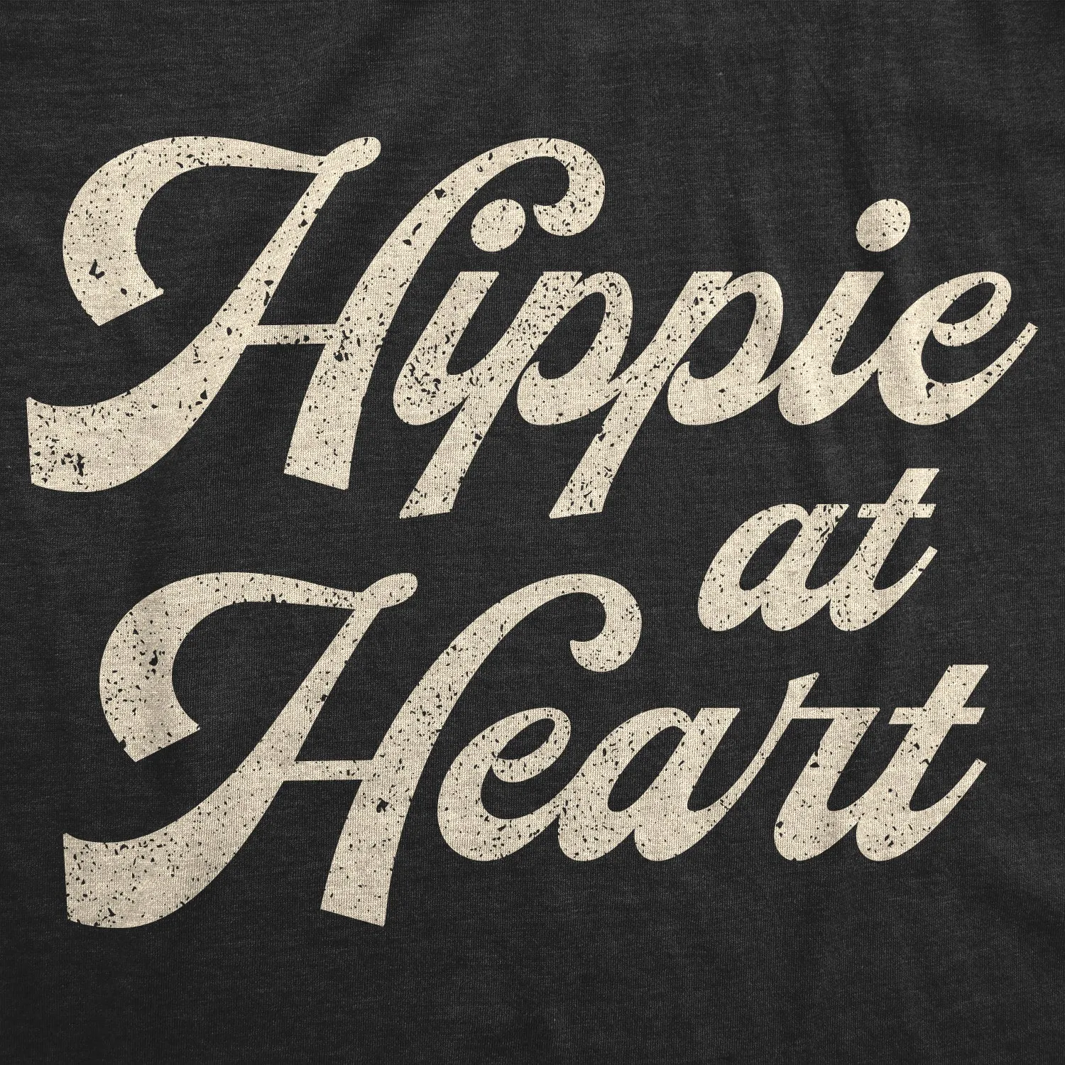 Hippie At Heart Women's T Shirt sold by Crazy Dog T-Shirts product image thumbnail 2