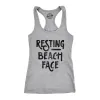 Resting Beach Face Women's Tank Top sold by Crazy Dog T-Shirts