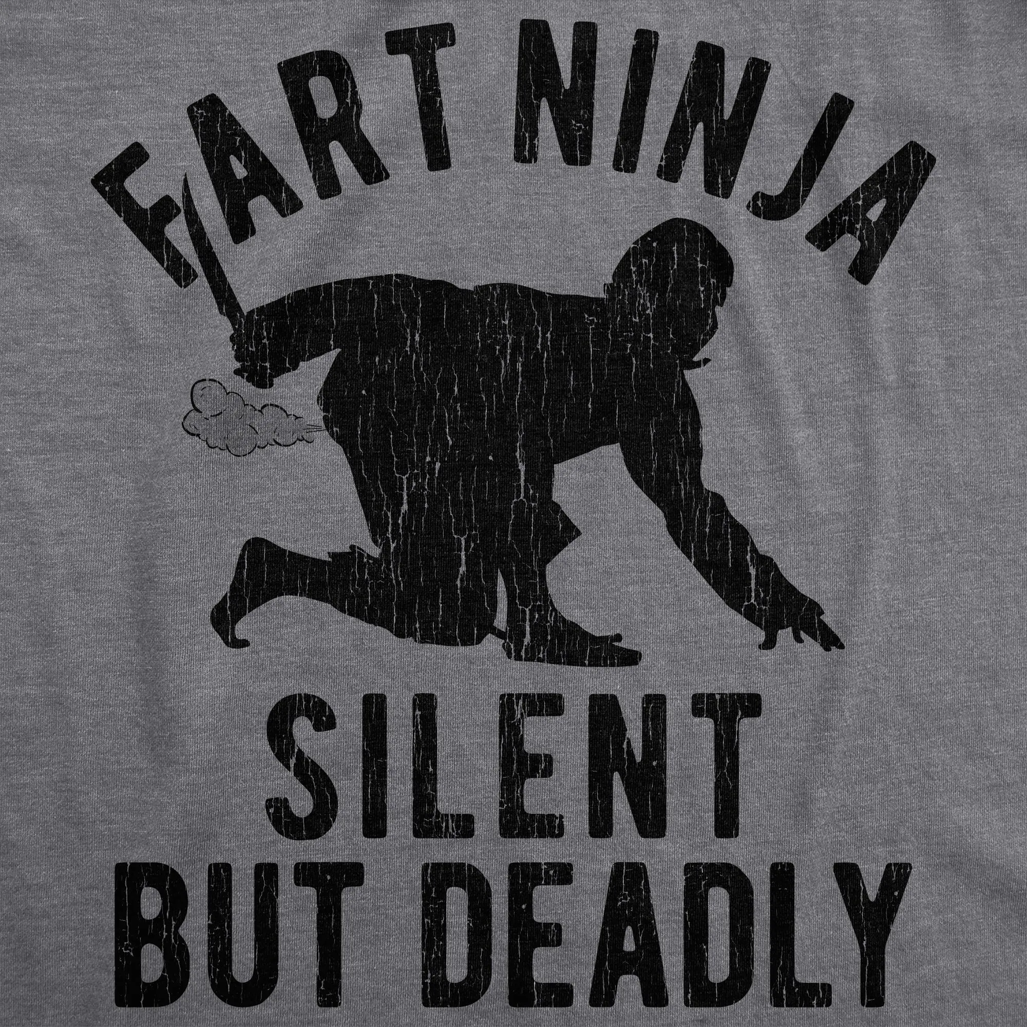Fart Ninja Men's T Shirt sold by Crazy Dog T-Shirts product image thumbnail 2