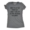 I Only Look Up To You Because I'm Short Women's T Shirt sold by Crazy Dog T-Shirts