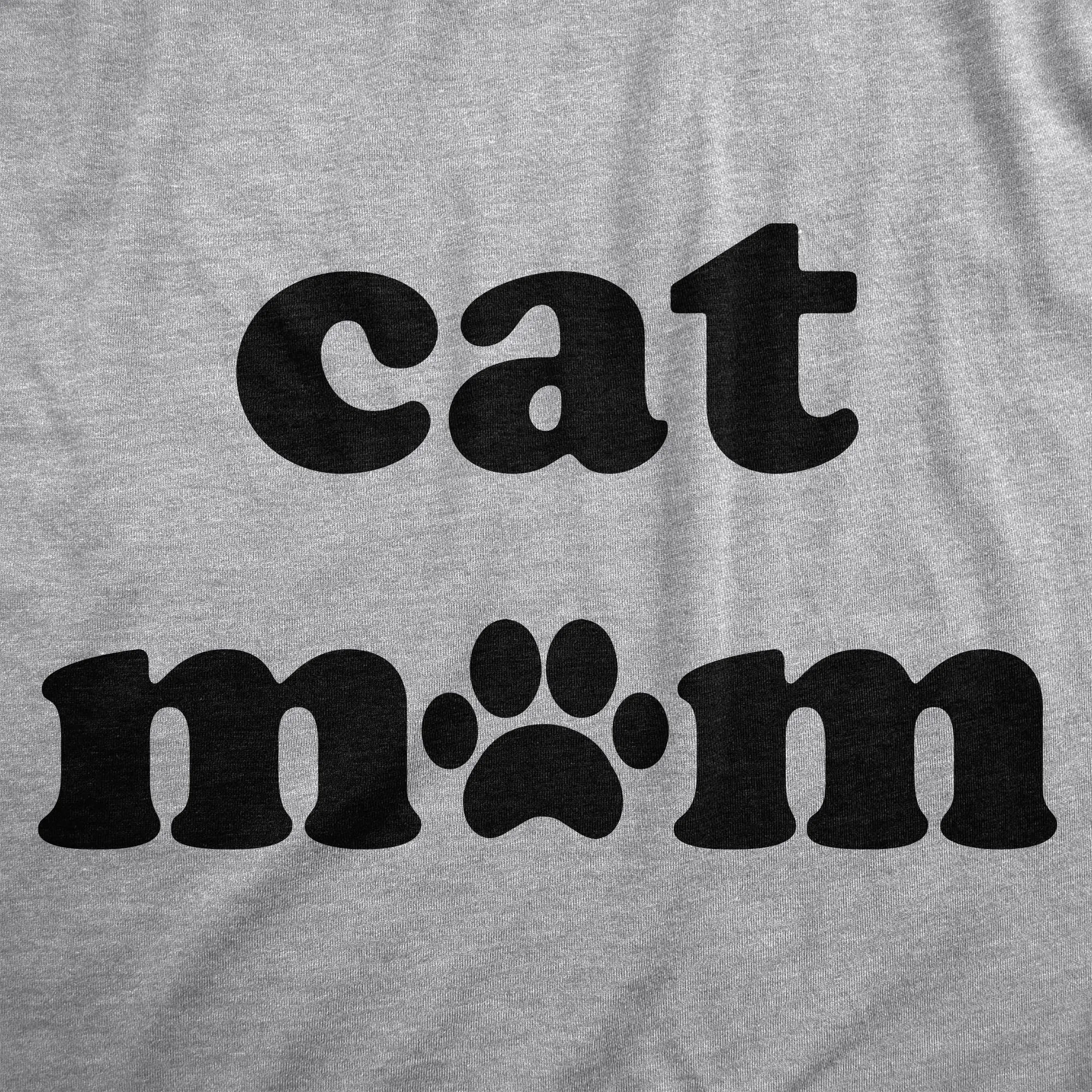Cat Mom Women's T Shirt sold by Crazy Dog T-Shirts product image thumbnail 2