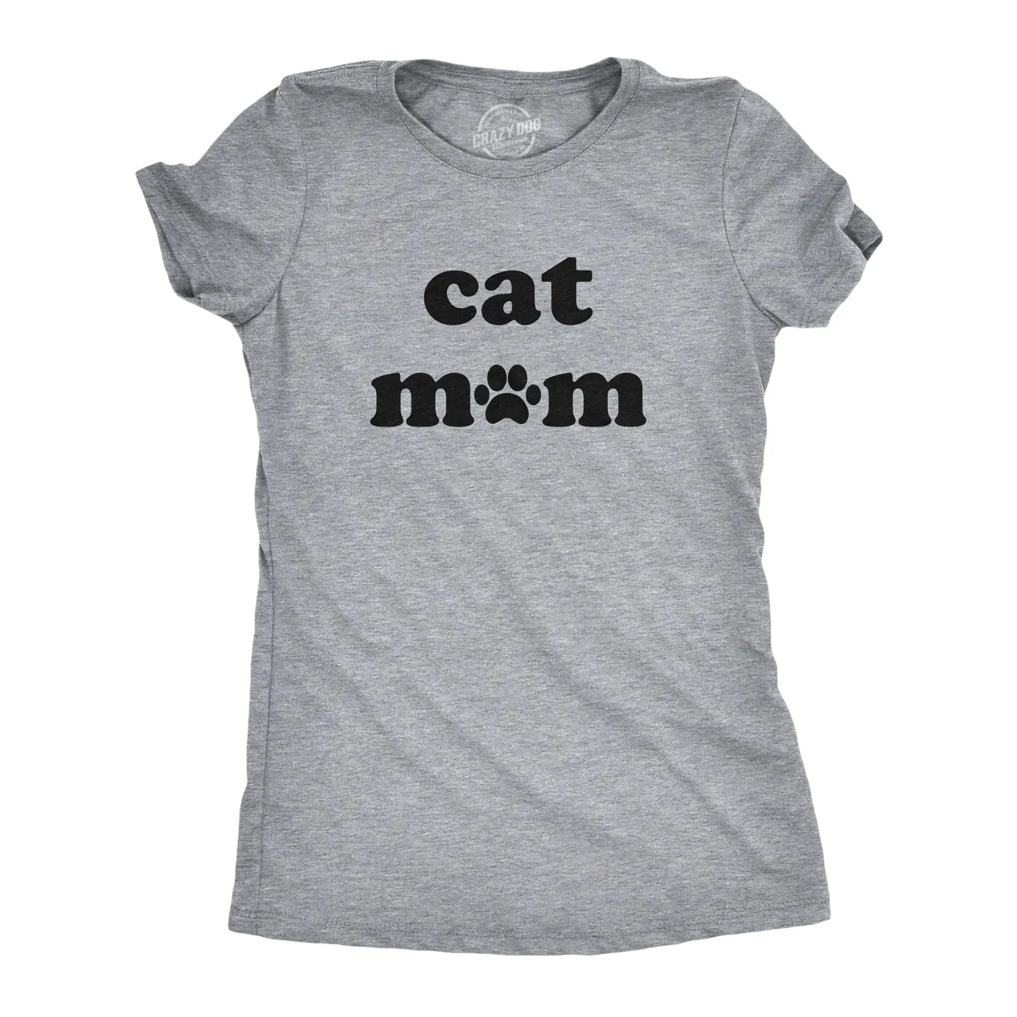 Cat Mom Women's T Shirt sold by Crazy Dog T-Shirts