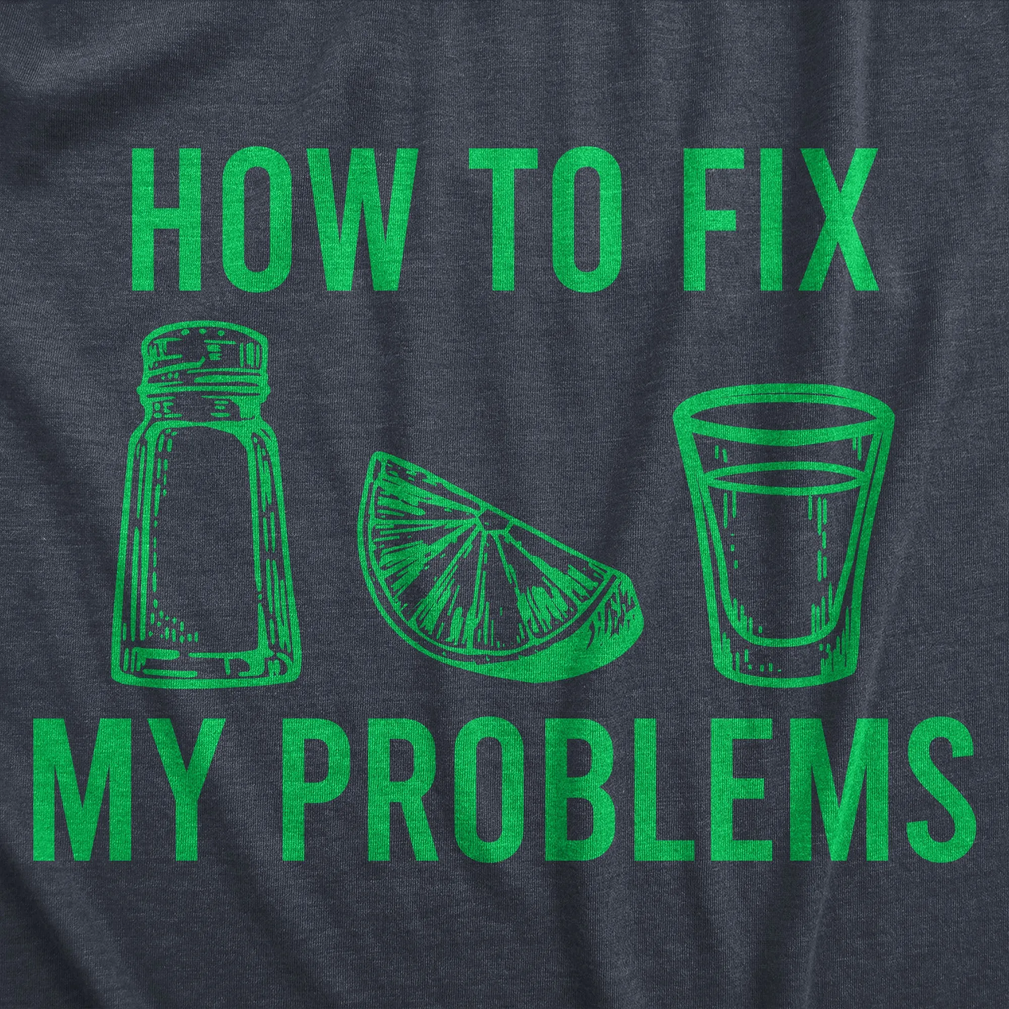 How To Fix My Problems Men's T Shirt sold by Crazy Dog T-Shirts product image thumbnail 2