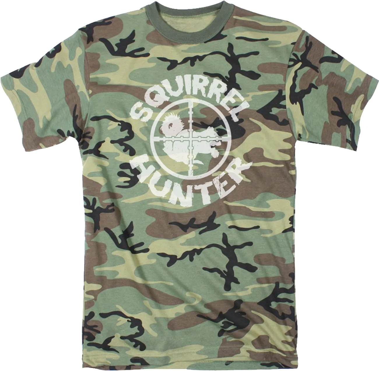 Squirrel Hunter Men's T Shirt sold by Crazy Dog T-Shirts product image thumbnail 2