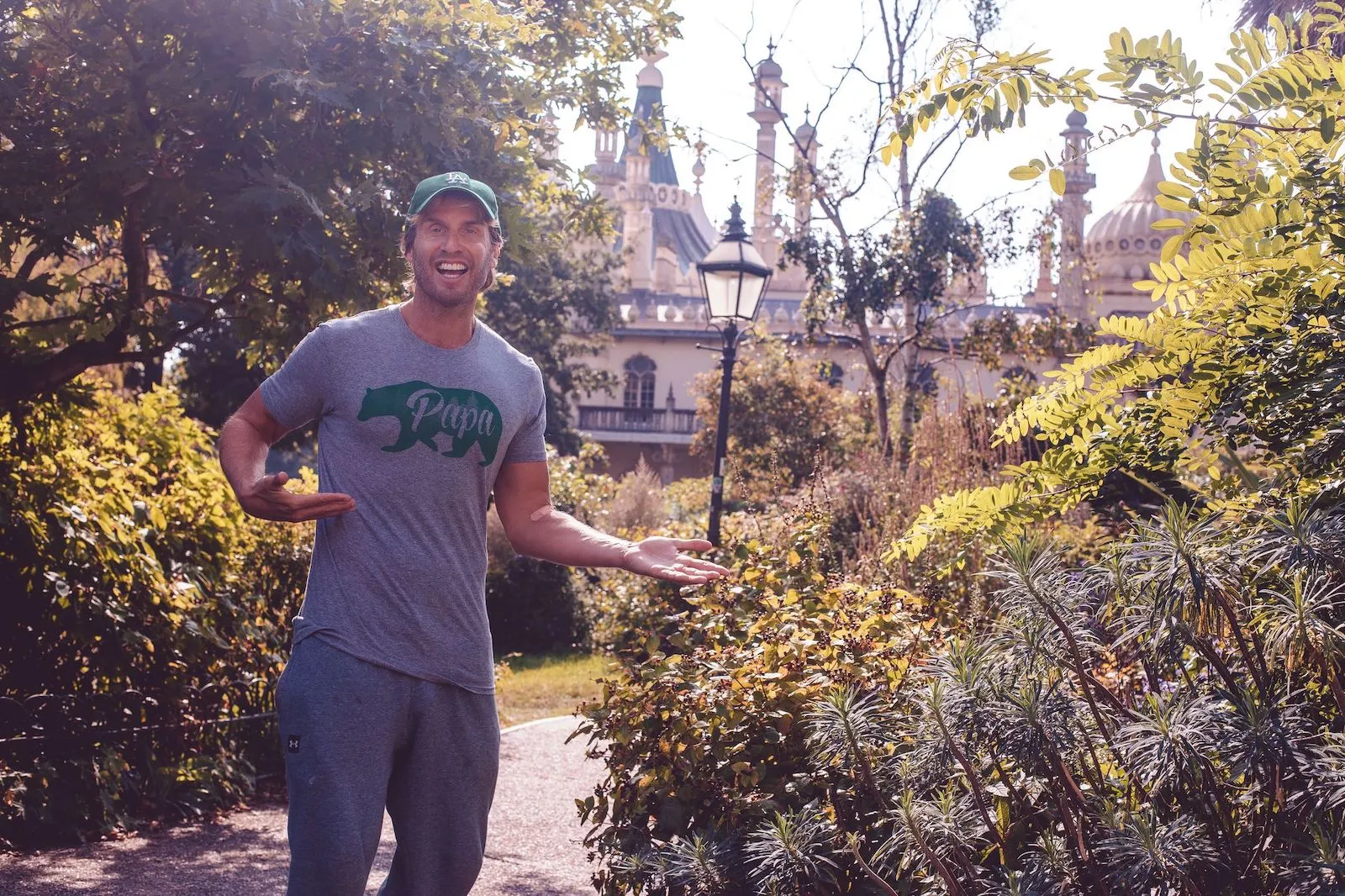 Papa Bear Men's T Shirt sold by Crazy Dog T-Shirts product image thumbnail 4