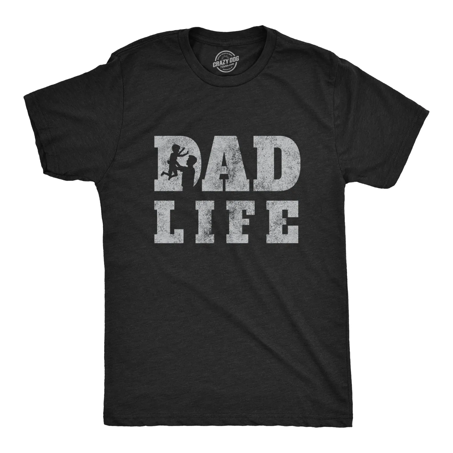 Dad Life Men's T Shirt sold by Crazy Dog T-Shirts