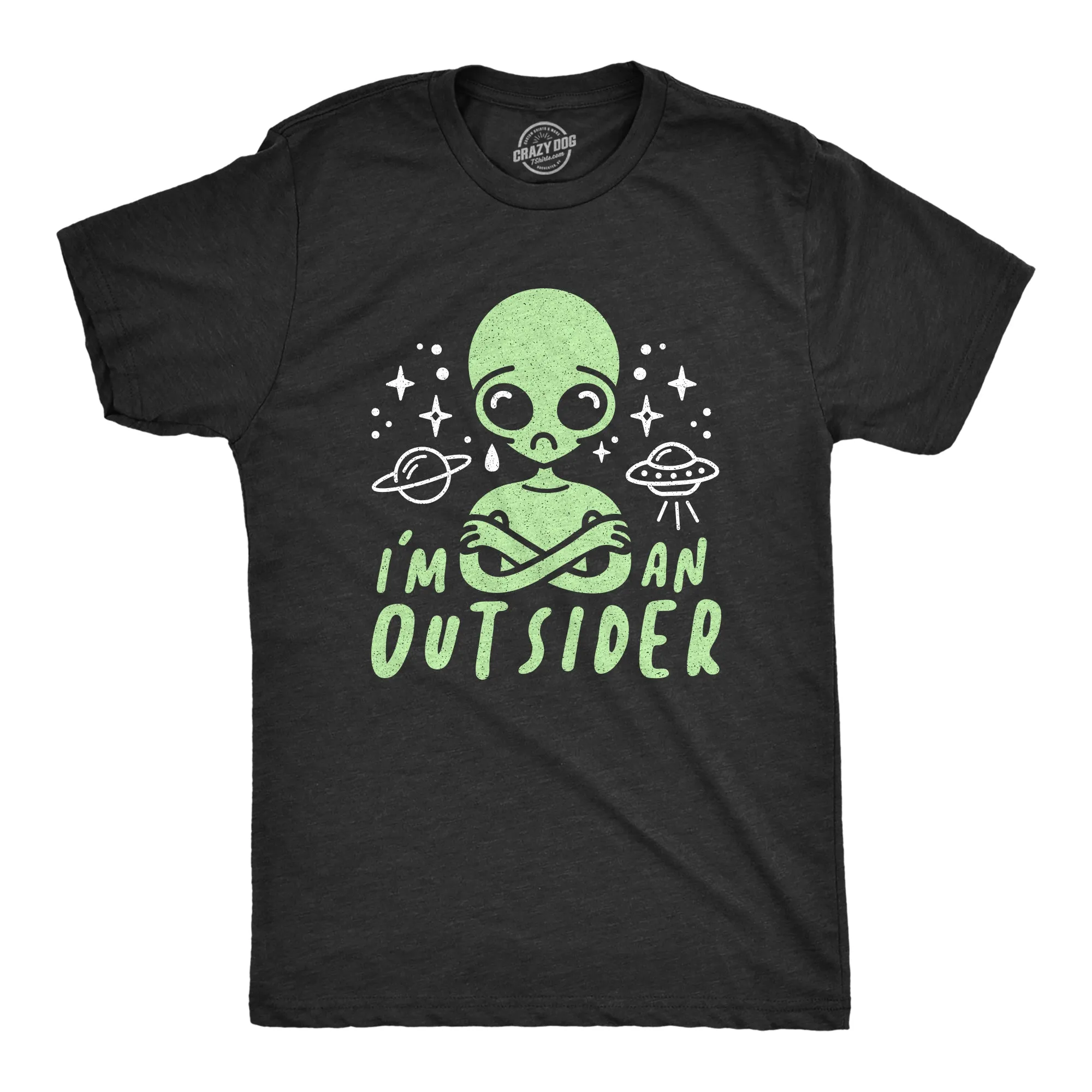 I'm An Outsider Men's T Shirt sold by Crazy Dog T-Shirts