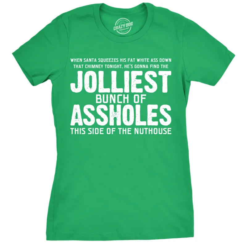 Jolliest Bunch Of Assholes Women's T Shirt sold by Crazy Dog T-Shirts