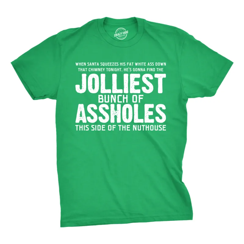 Jolliest Bunch Of Assholes Men's T Shirt sold by Crazy Dog T-Shirts