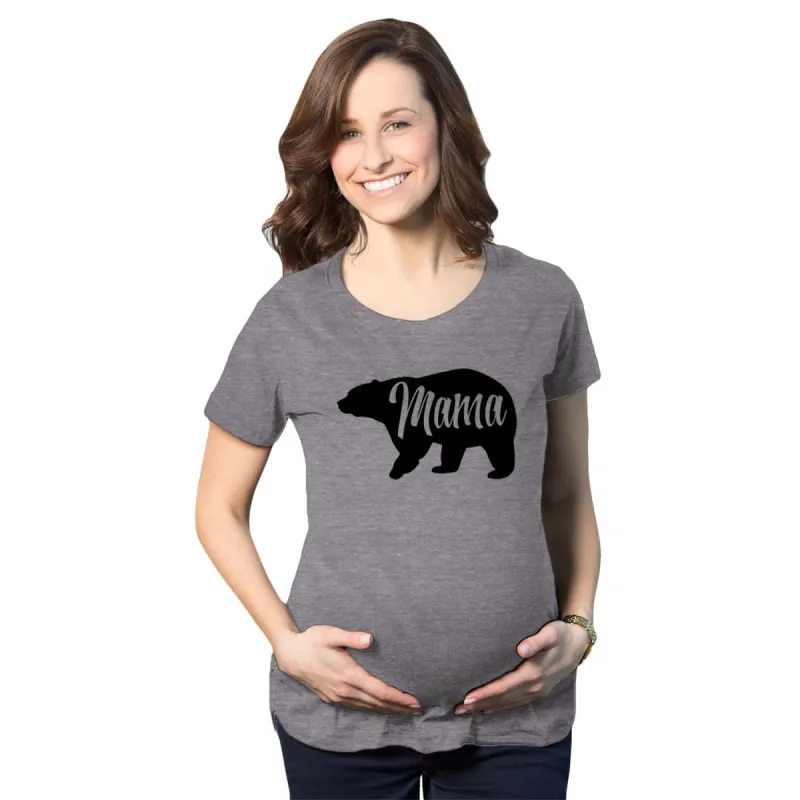 Mama Bear Maternity T Shirt sold by Crazy Dog T-Shirts