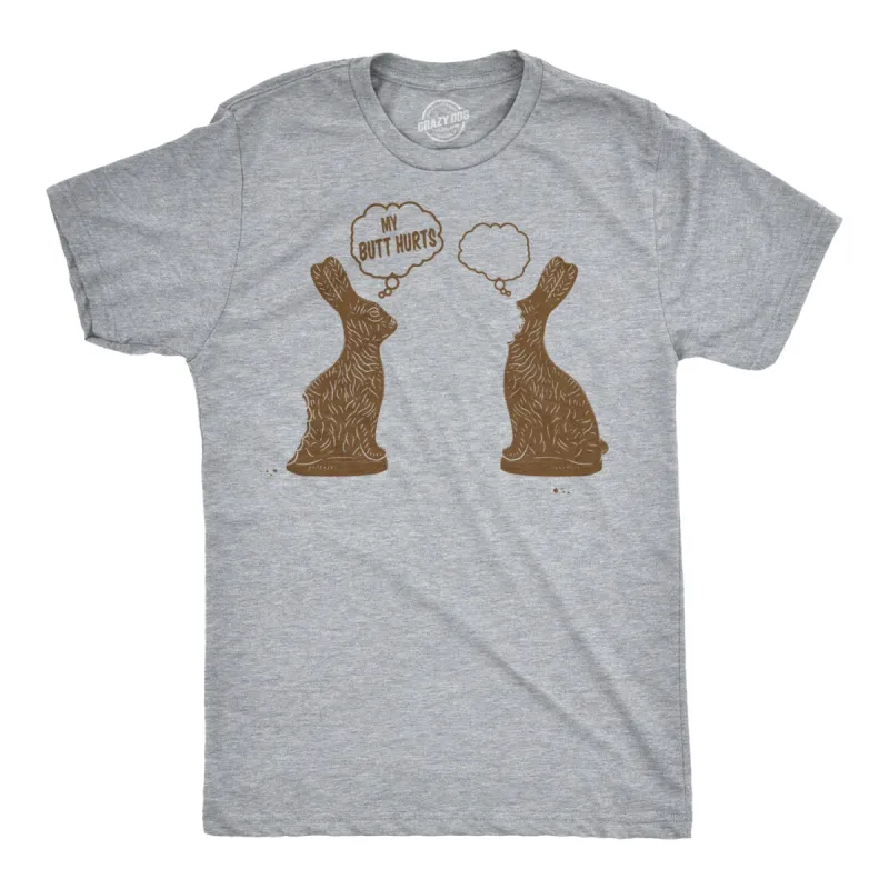 Faceless Chocolate Bunny Men's T Shirt sold by Crazy Dog T-Shirts