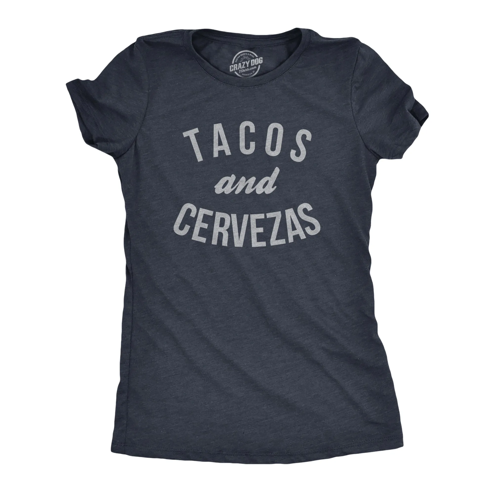 Tacos and Cervezas Women's T Shirt sold by Crazy Dog T-Shirts product image thumbnail 5