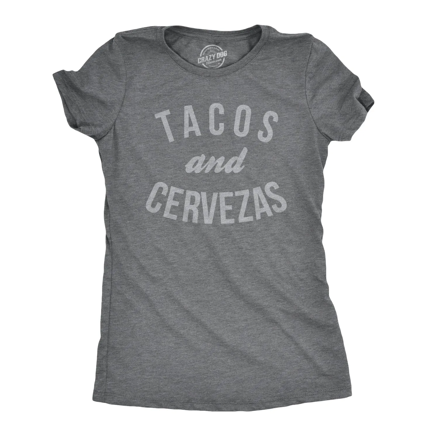 Tacos and Cervezas Women's T Shirt sold by Crazy Dog T-Shirts
