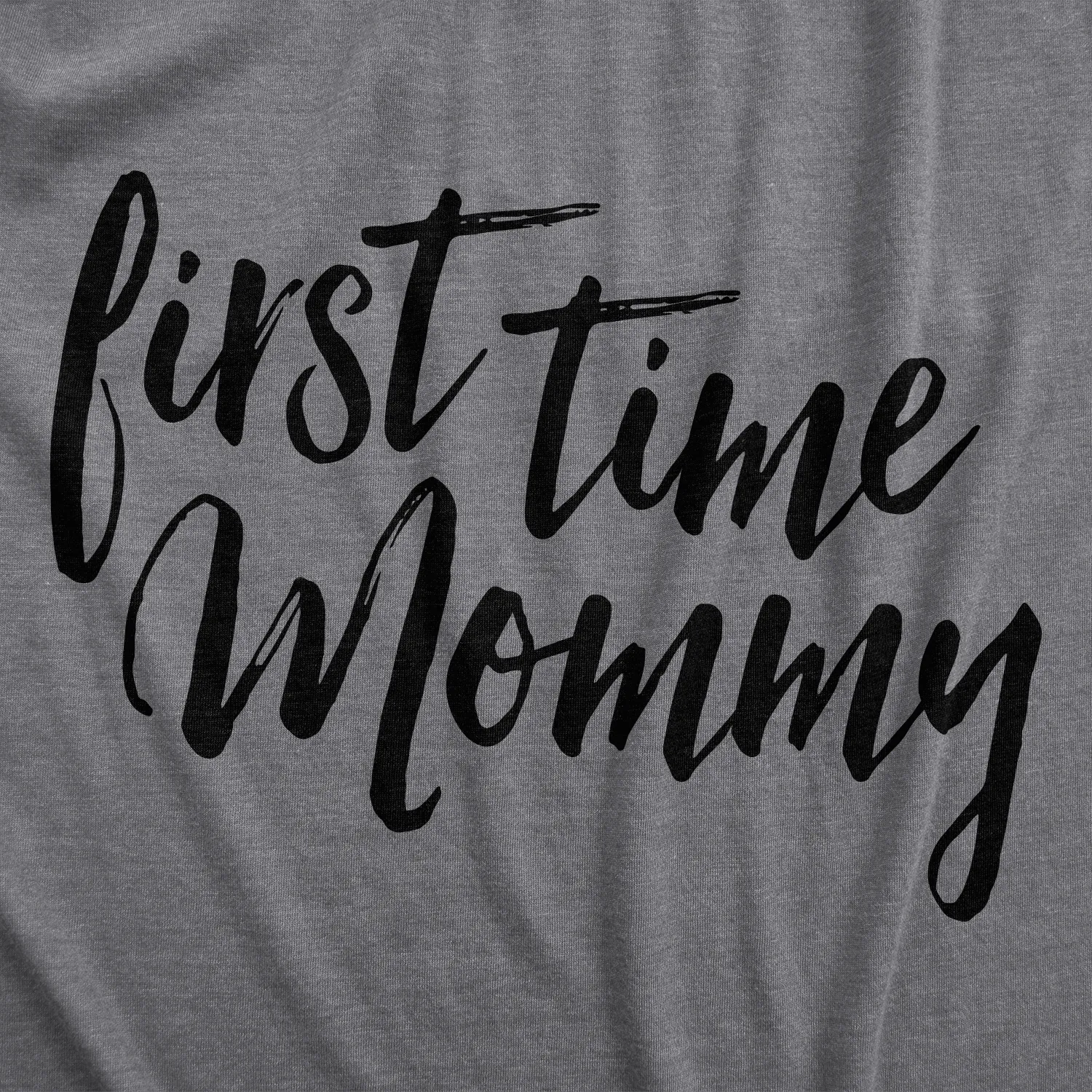 First Time Mommy Maternity T Shirt sold by Crazy Dog T-Shirts product image thumbnail 2