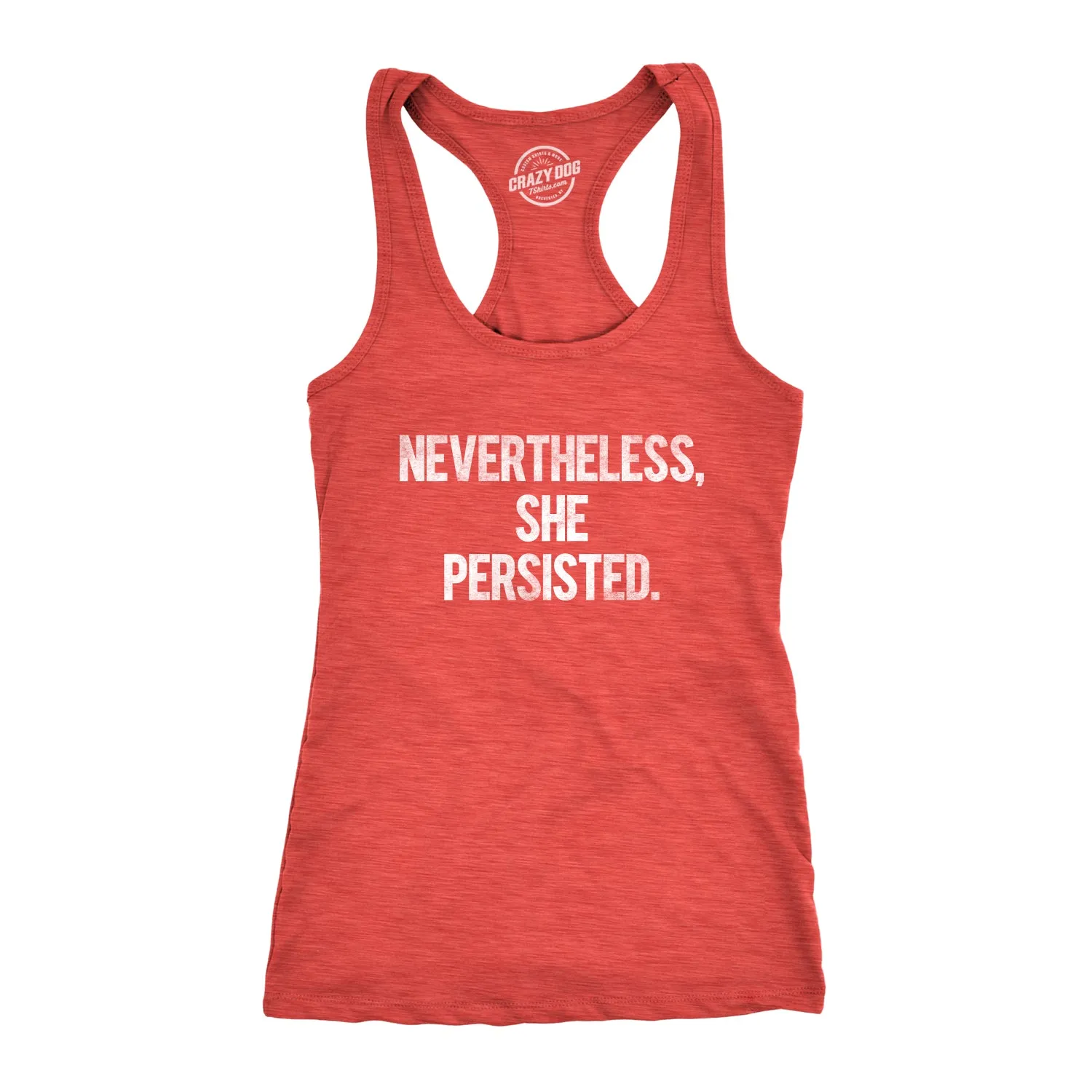 Nevertheless She Persisted Women's Tank Top sold by Crazy Dog T-Shirts product image thumbnail 3