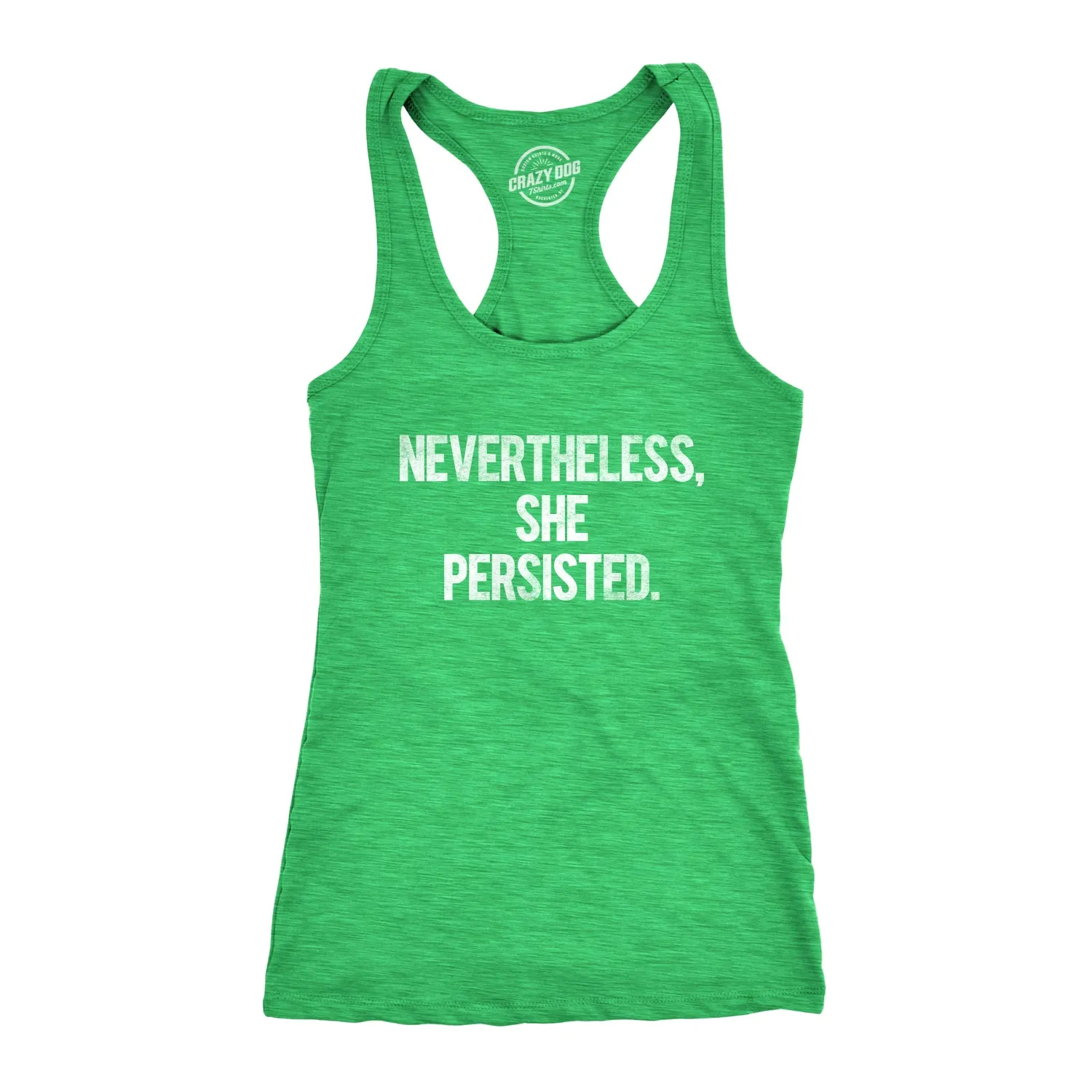 Nevertheless She Persisted Women's Tank Top sold by Crazy Dog T-Shirts product image thumbnail 2