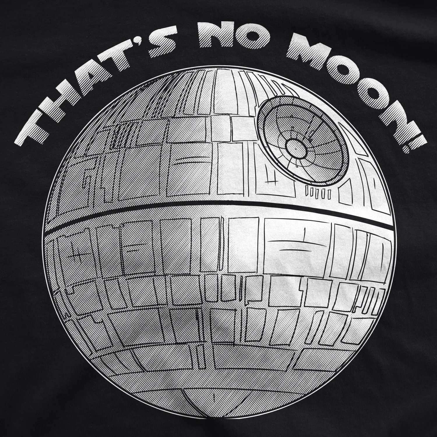 That's No Moon Maternity T Shirt sold by Crazy Dog T-Shirts product image thumbnail 2