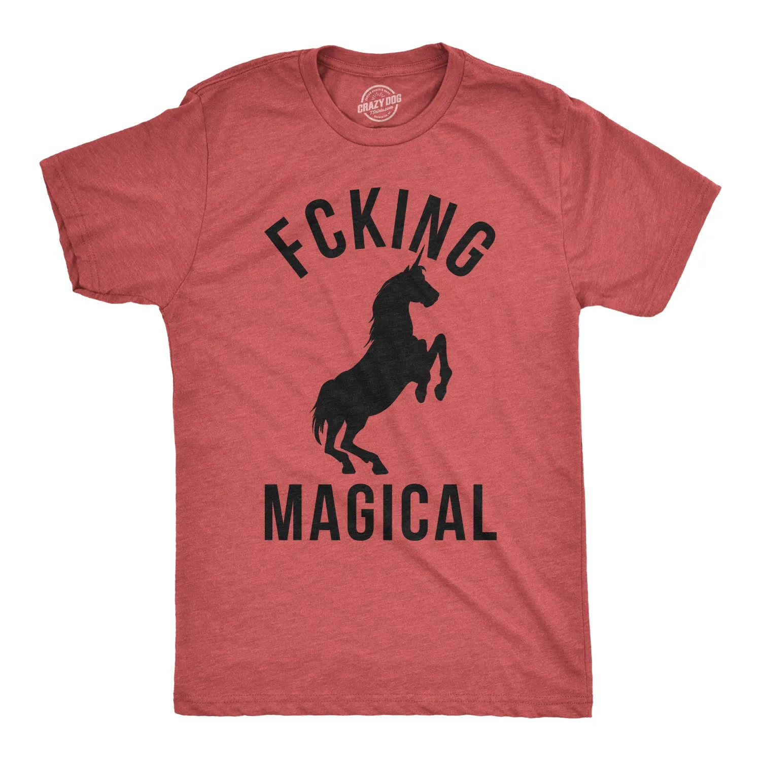 Fcking Magical Men's T Shirt sold by Crazy Dog T-Shirts product image thumbnail 4