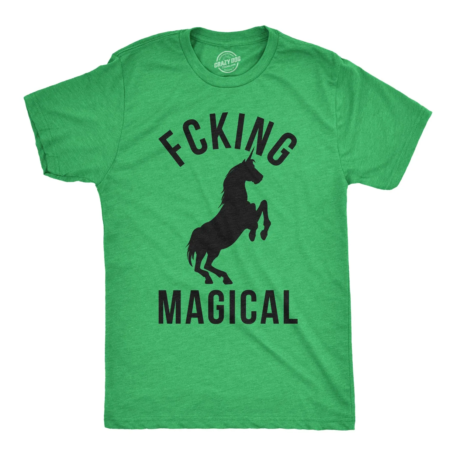 Fcking Magical Men's T Shirt sold by Crazy Dog T-Shirts product image thumbnail 3