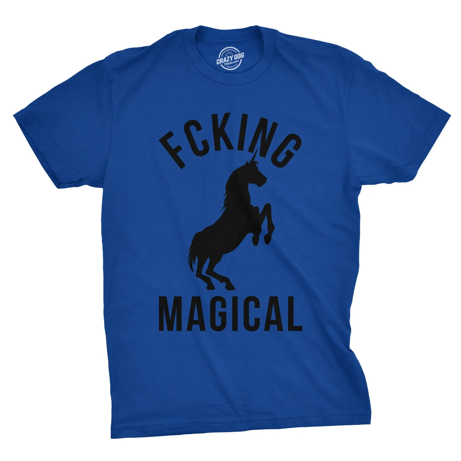 Fcking Magical Men's T Shirt sold by Crazy Dog T-Shirts product image thumbnail 5
