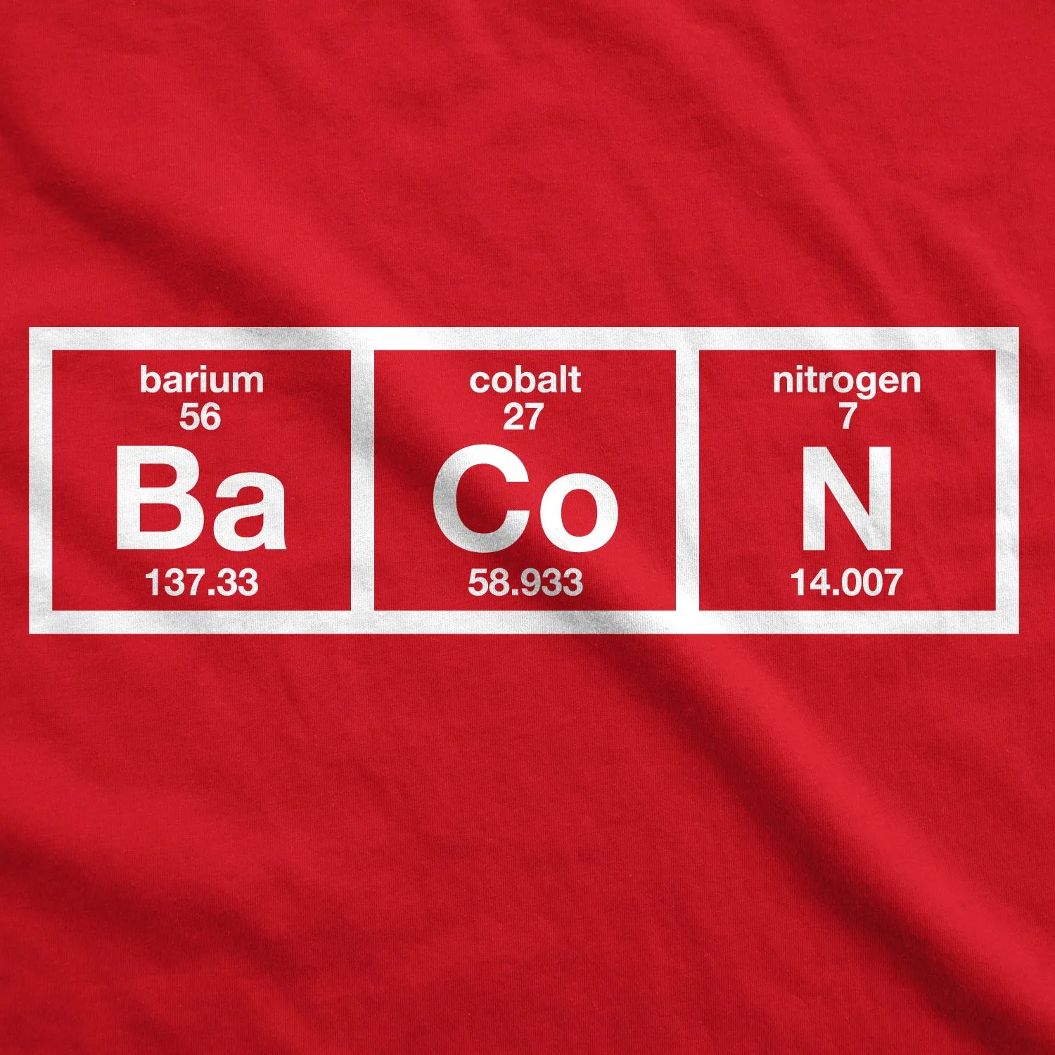 Chemistry Of Bacon Men's T Shirt sold by Crazy Dog T-Shirts product image thumbnail 4