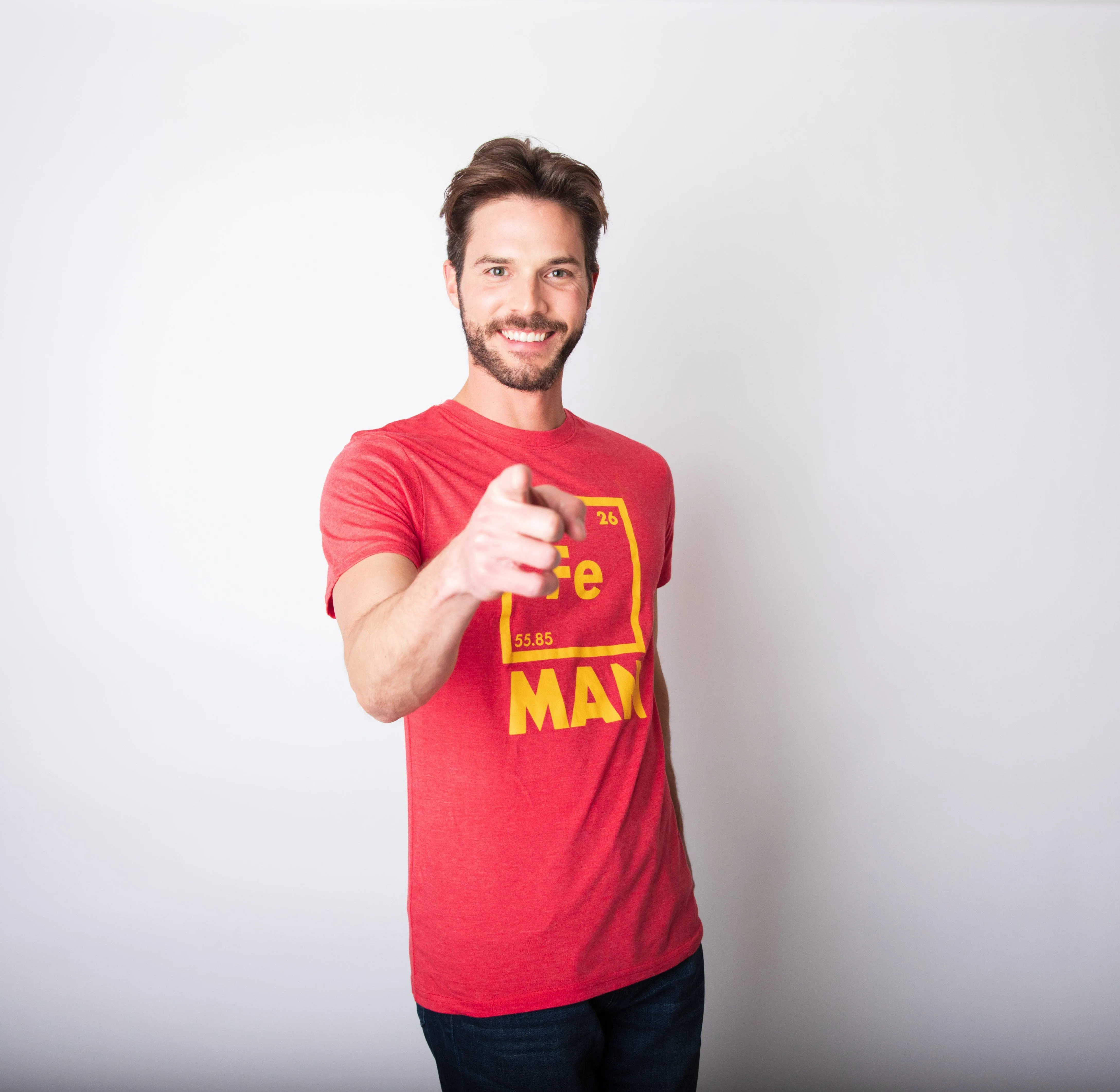 Chemical Element For Iron Man Men's T Shirt sold by Crazy Dog T-Shirts product image thumbnail 5