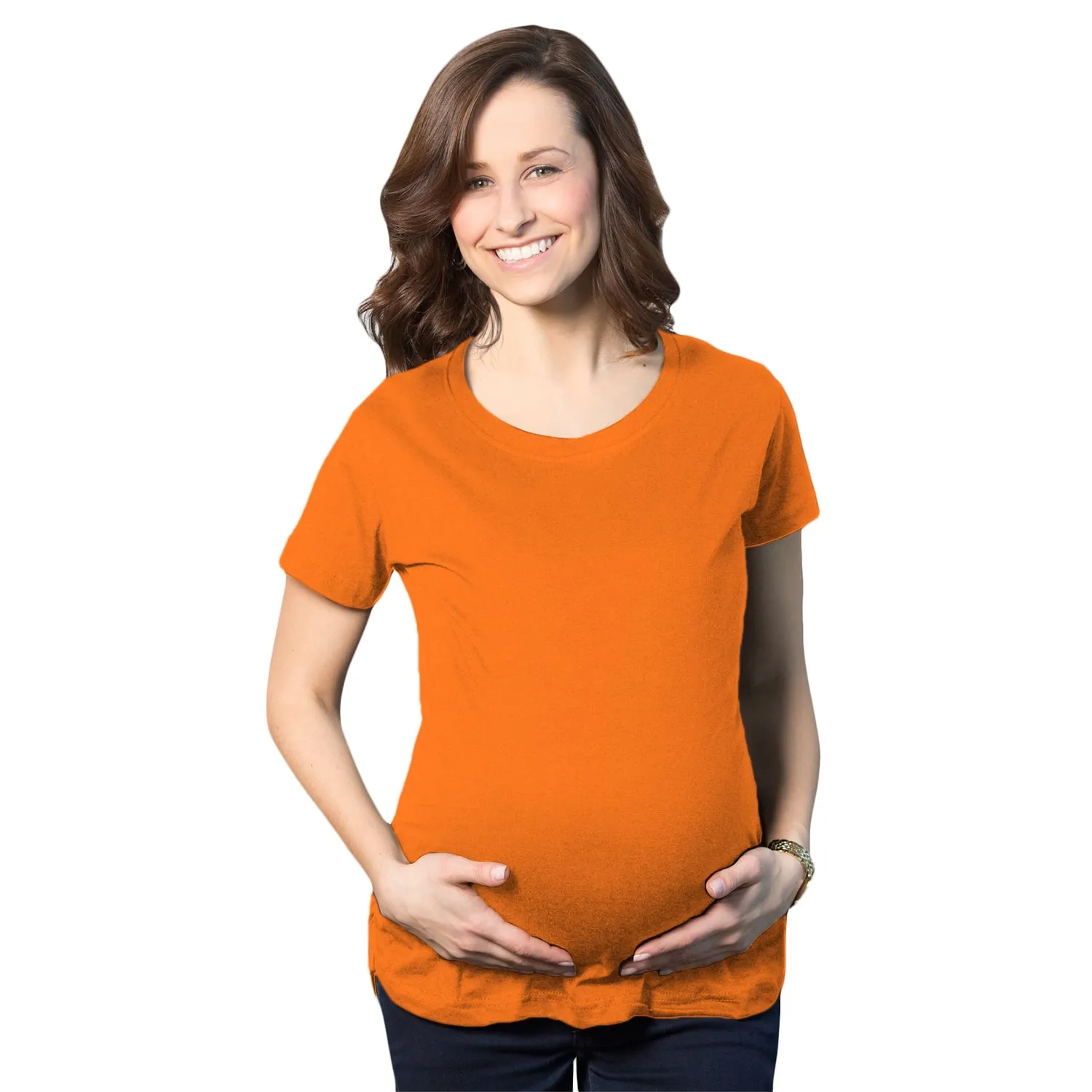 6 Pack Blank Maternity T Shirt sold by Crazy Dog T-Shirts product image thumbnail 4