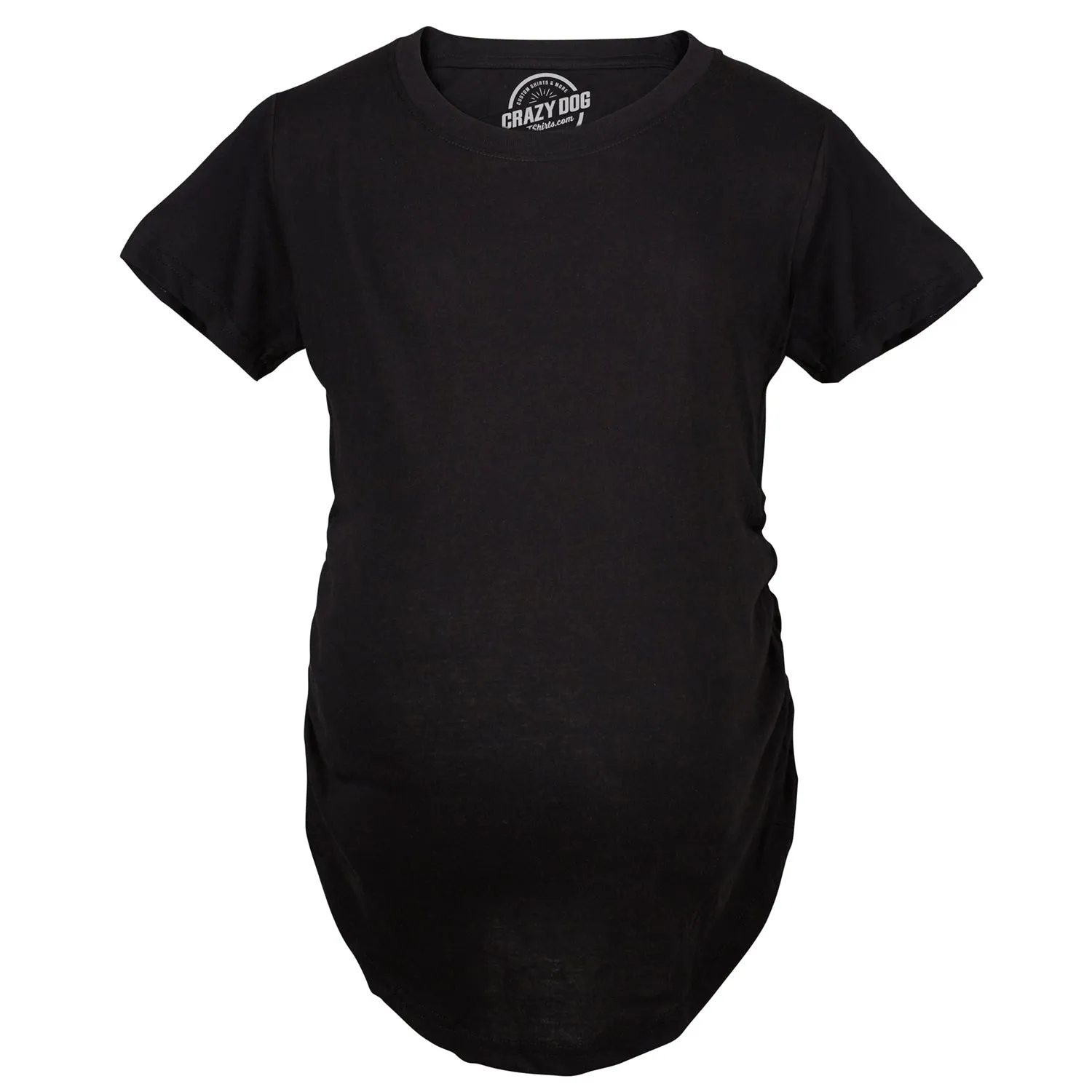 6 Pack Blank Maternity T Shirt sold by Crazy Dog T-Shirts product image thumbnail 2