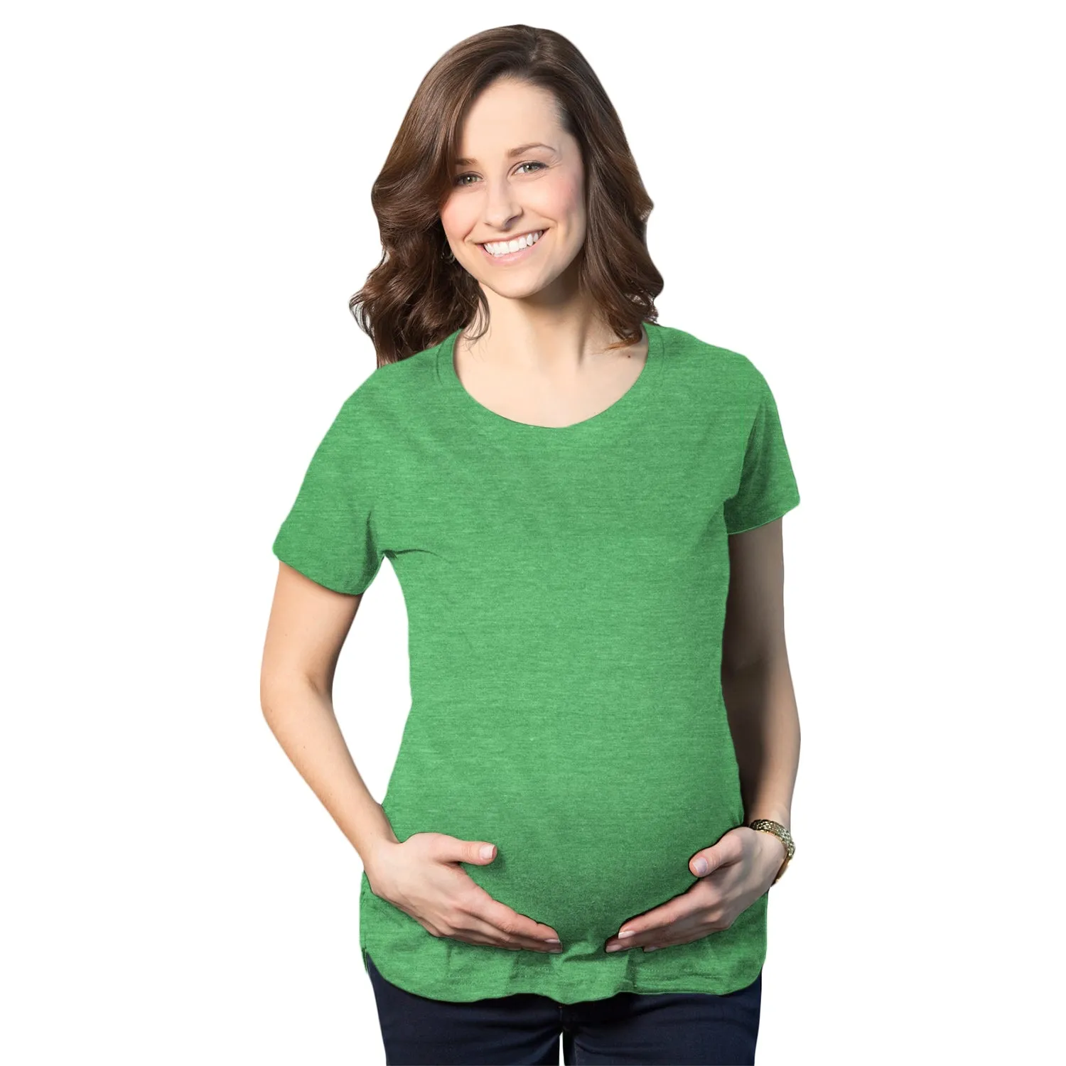 6 Pack Blank Maternity T Shirt sold by Crazy Dog T-Shirts product image thumbnail 5