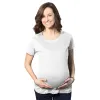 6 Pack Blank Maternity T Shirt sold by Crazy Dog T-Shirts