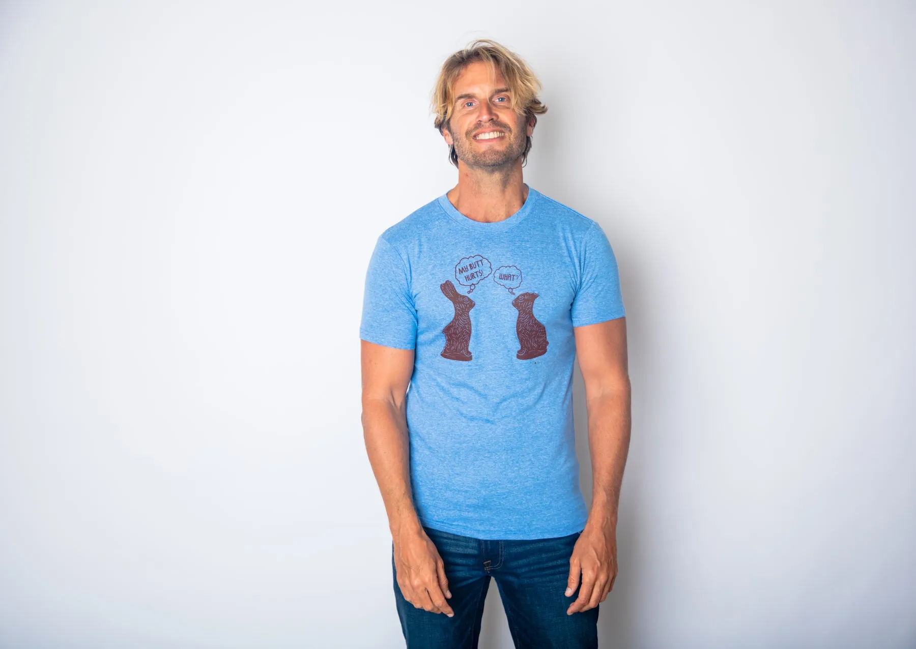 My Butt Hurts Men's T Shirt sold by Crazy Dog T-Shirts product image thumbnail 2