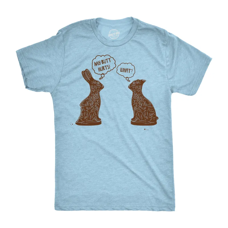 My Butt Hurts Men's T Shirt sold by Crazy Dog T-Shirts