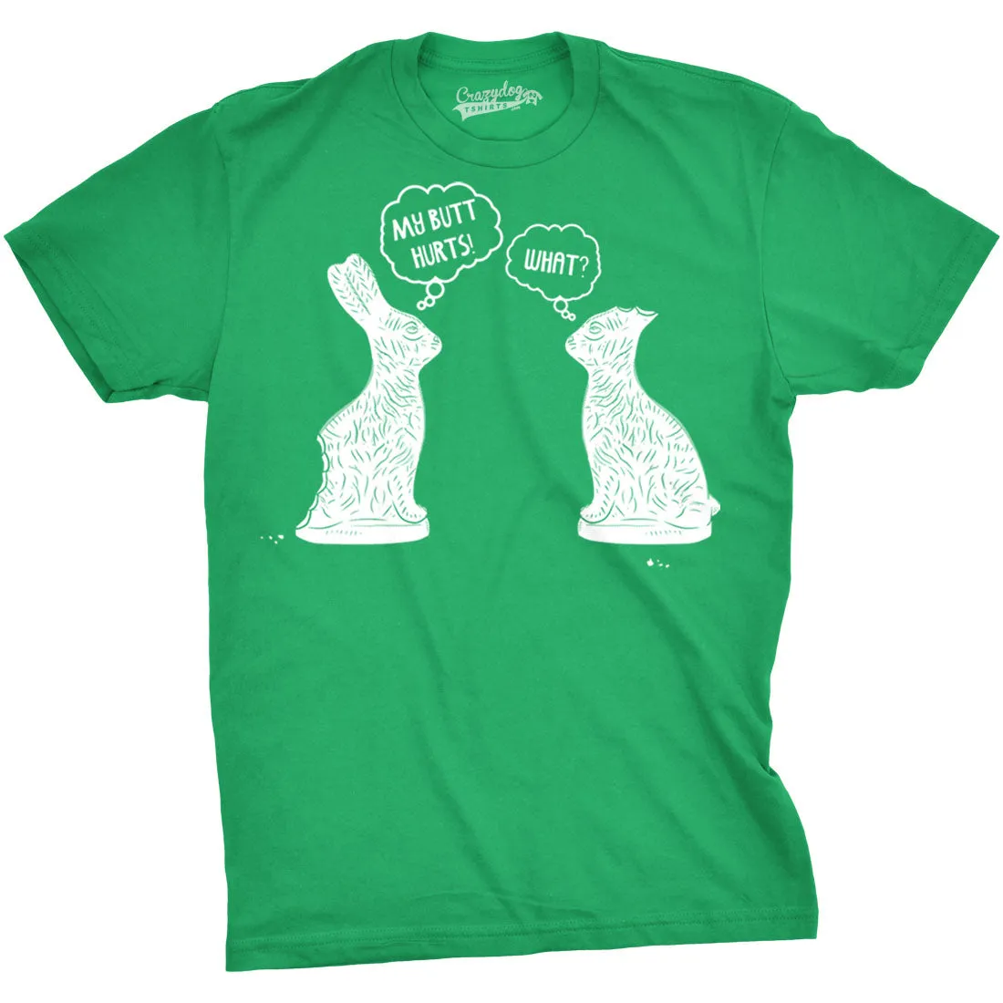 My Butt Hurts Men's T Shirt sold by Crazy Dog T-Shirts product image thumbnail 5