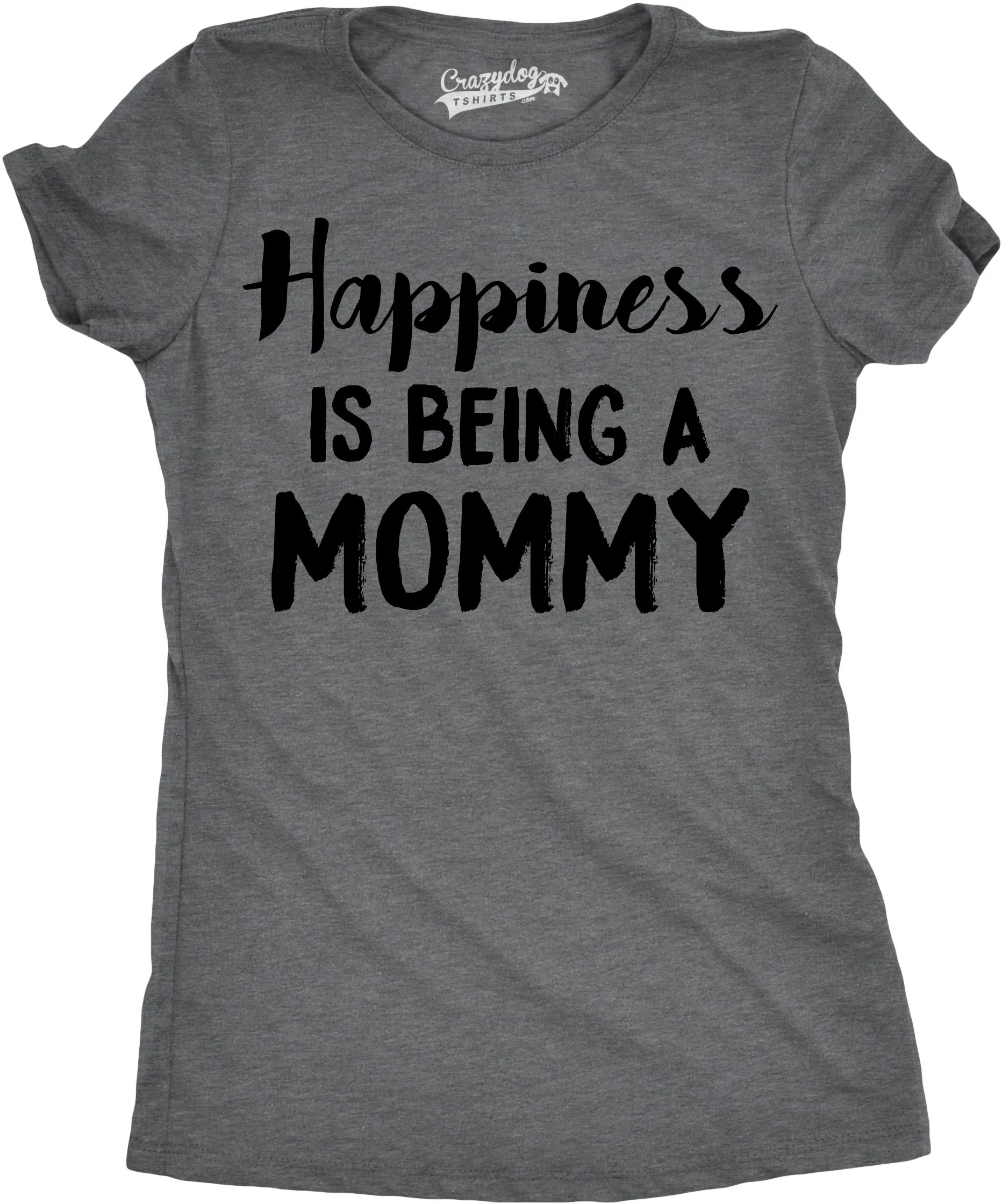 Happiness Is Being a Mommy Women's T Shirt sold by Crazy Dog T-Shirts product image thumbnail 5