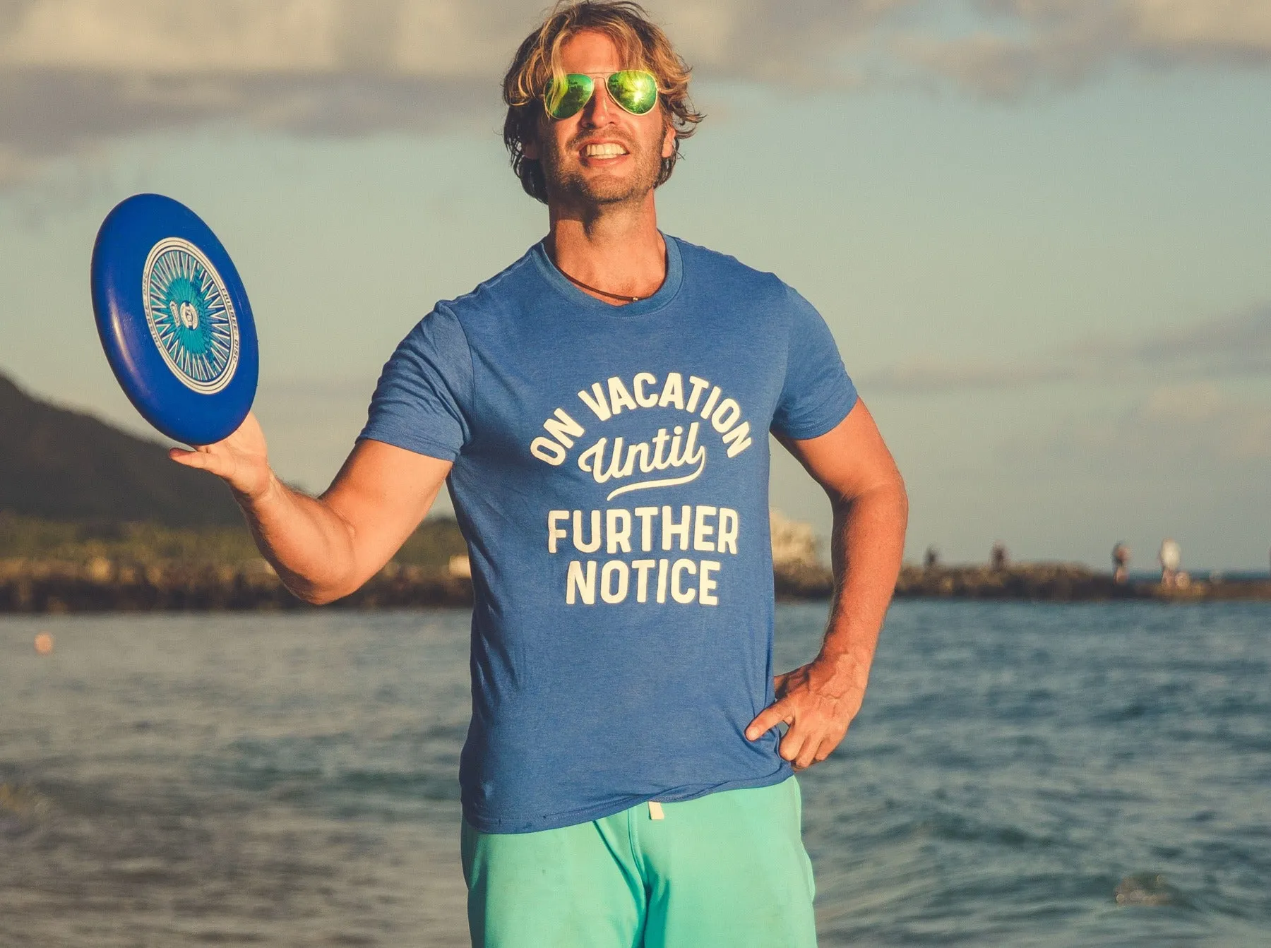 On Vacation Until Further Notice Men's T Shirt sold by Crazy Dog T-Shirts product image thumbnail 3