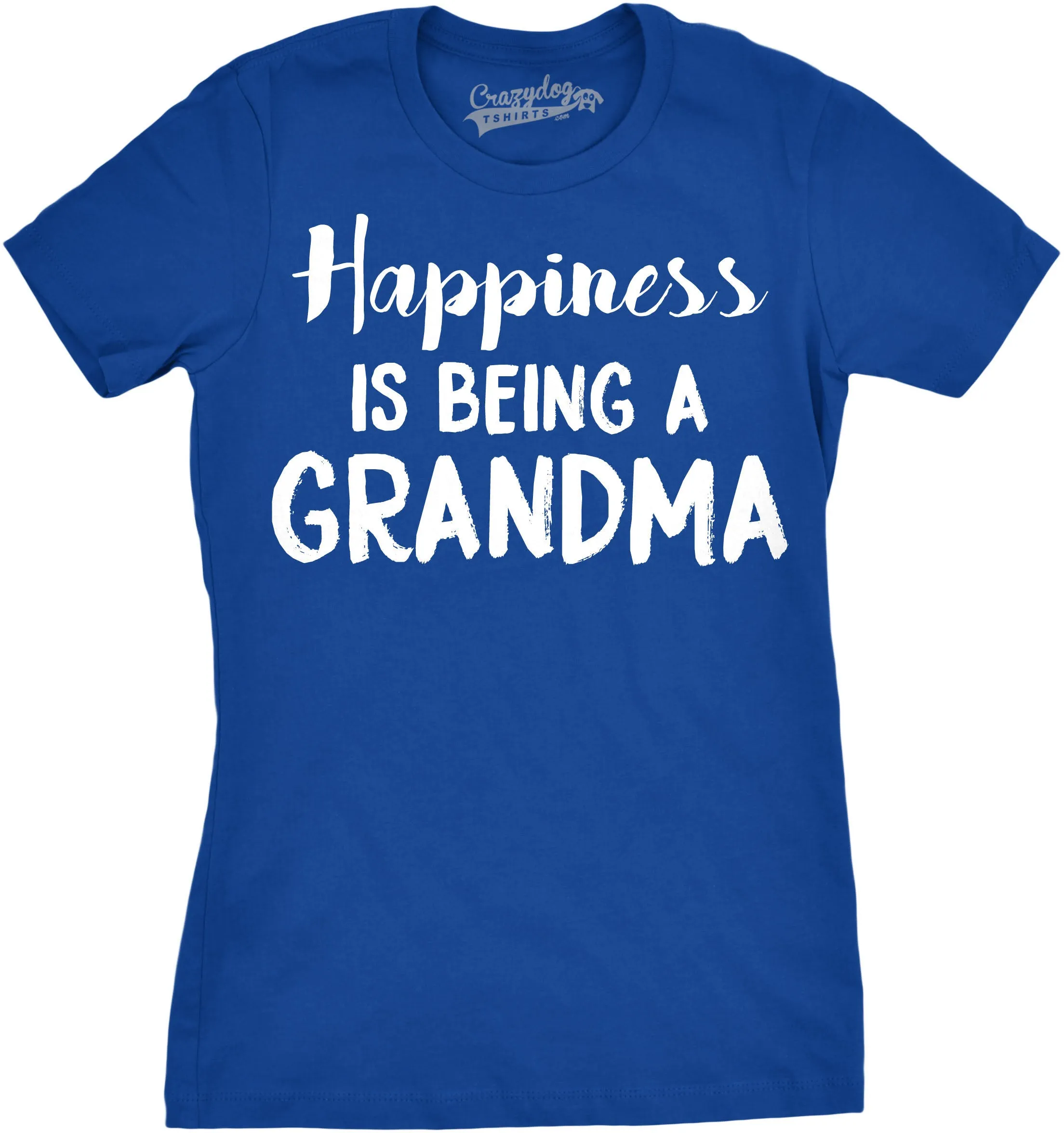 Happiness Is Being a Grandma Women's T Shirt sold by Crazy Dog T-Shirts product image thumbnail 3